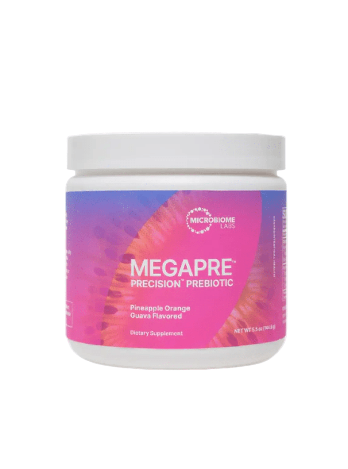 Microbiome Labs MegaPre Prebiotic Pineapple Orange Guava by Microbiome Labs at Beauty Culture MedSpa