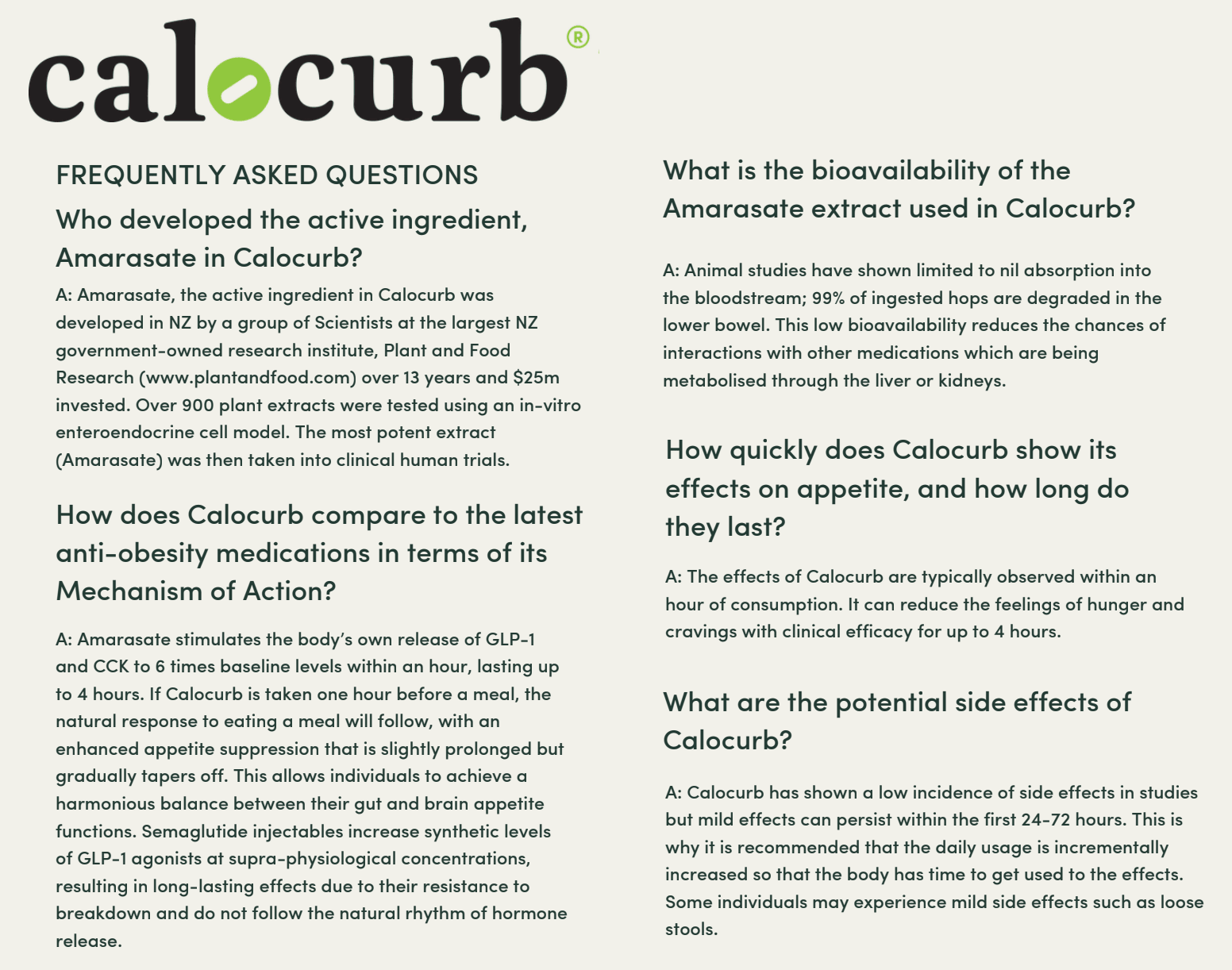 Calocurb Amarasate by Calocurb at Beauty Culture MedSpa
