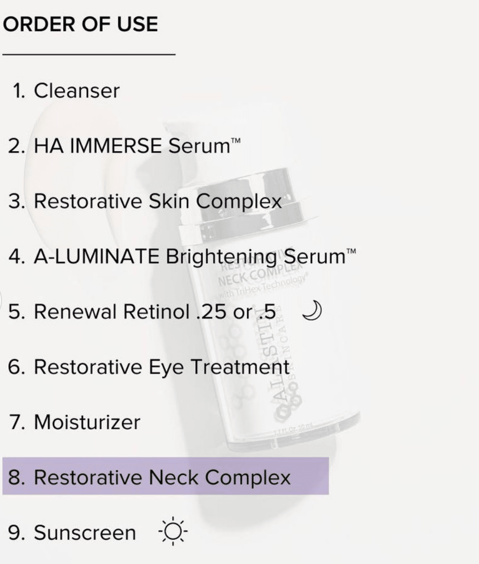 Alastin Restorative Neck Complex by Alastin at Beauty Culture MedSpa
