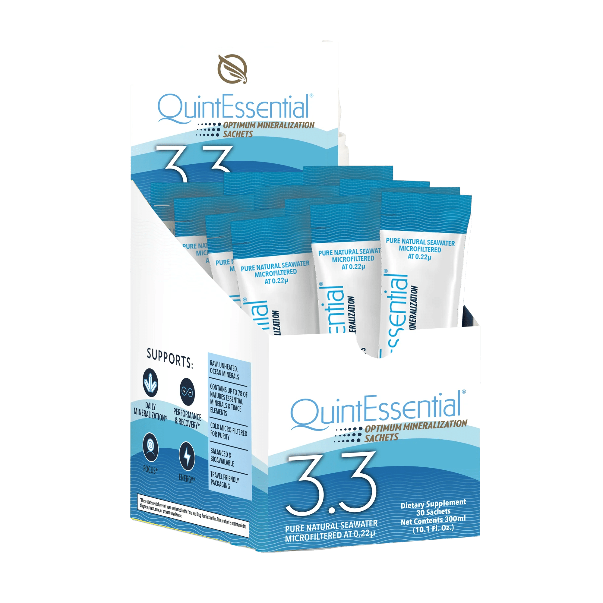 Quicksilver Hypertonic Mineral Sachets by QuickSilver at Beauty Culture MedSpa