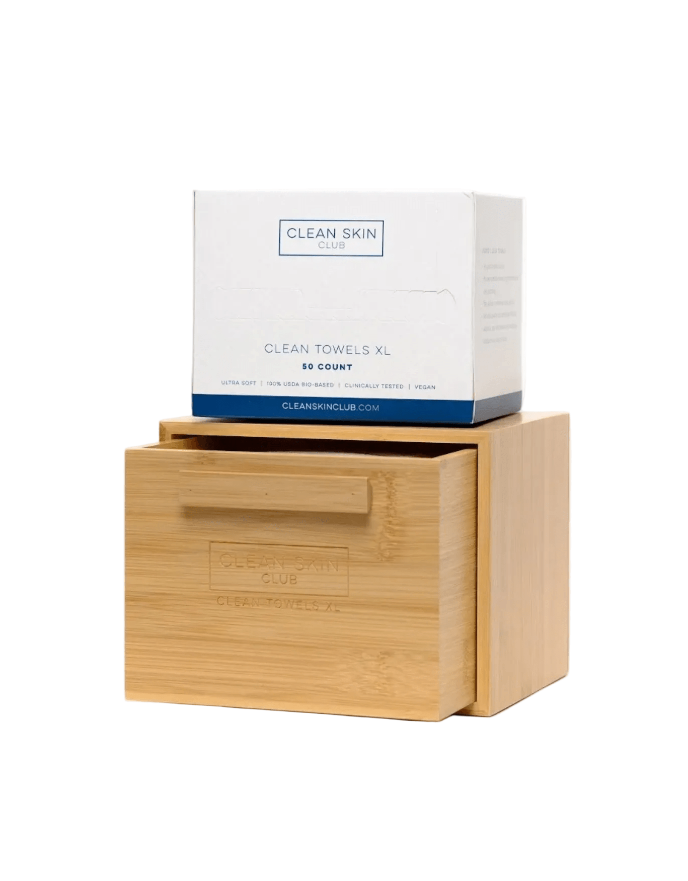 Clean Skin Club Luxe Bamboo Box by Clear Skin Club at Beauty Culture MedSpa