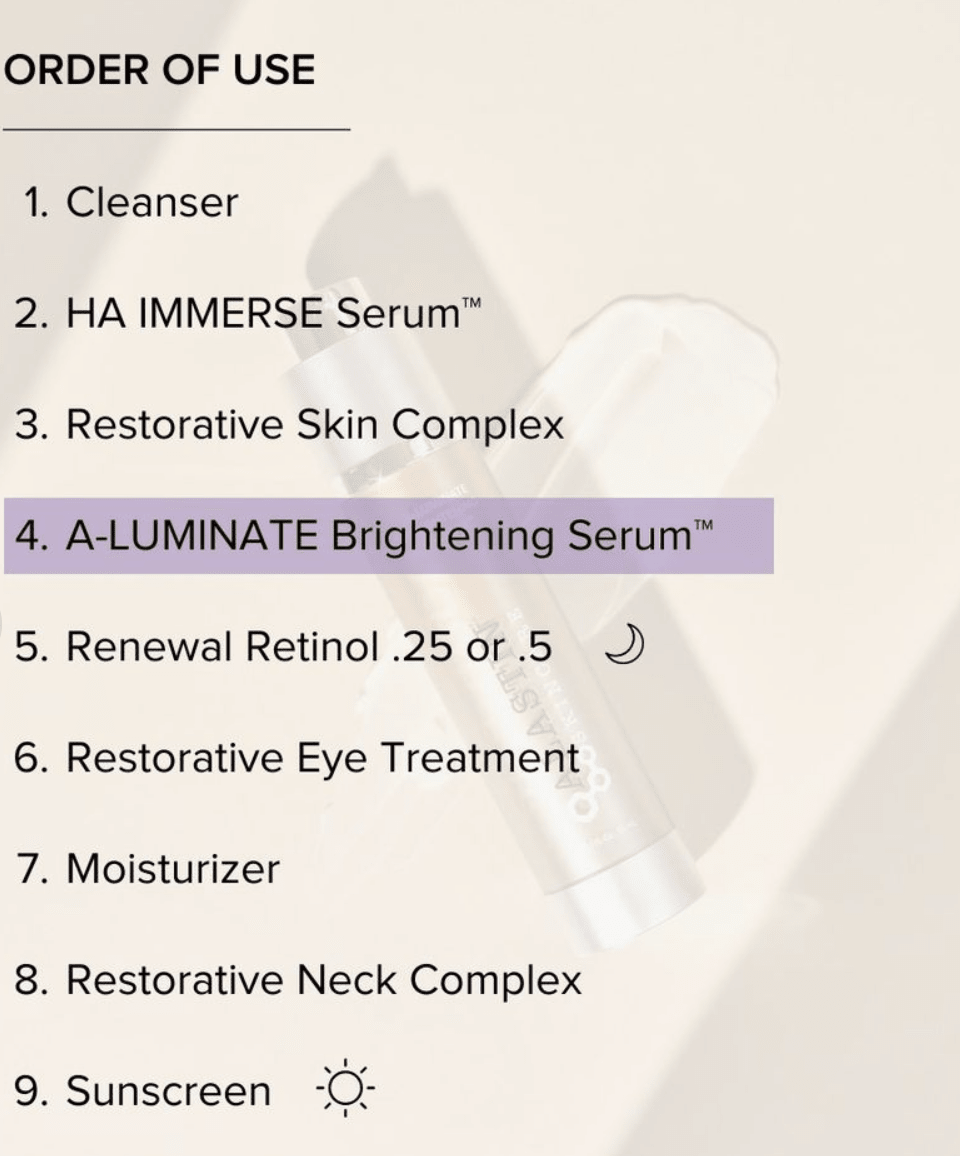 Alastin A - Luminate by Alastin at Beauty Culture MedSpa